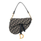 Oblique Saddle Bag Blue