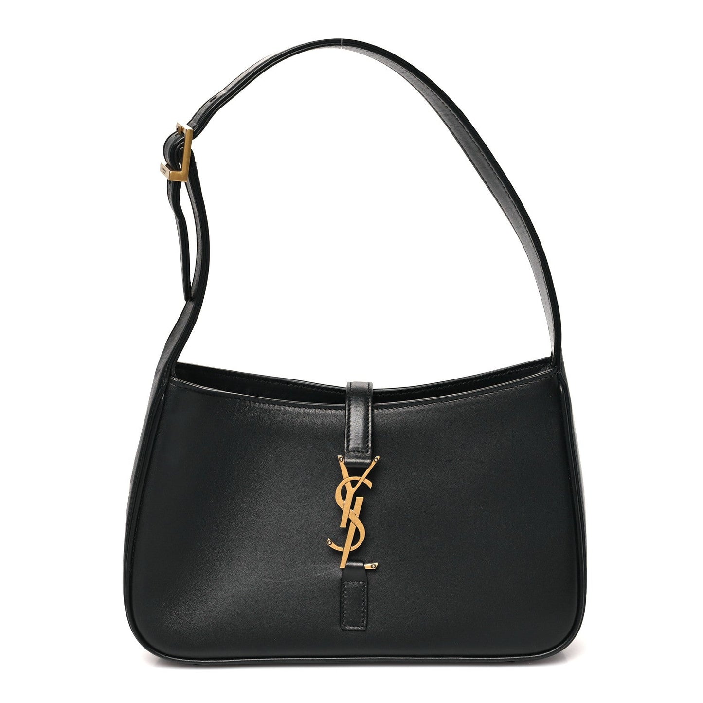 Smooth Calfskin Le 5 A 7 Hobo Black