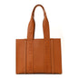 Calfskin Medium Woody Tote Caramel