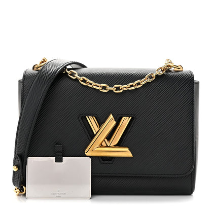 Epi Twist Shoulder Bag MM Black