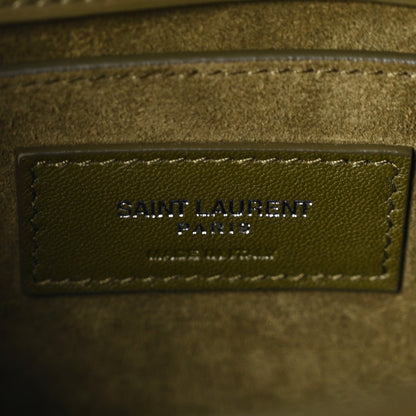 Calfskin Medium Monogram Sunset Vert Kaki
