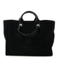 Mixed Fibers Medium Deauville Tote Black
