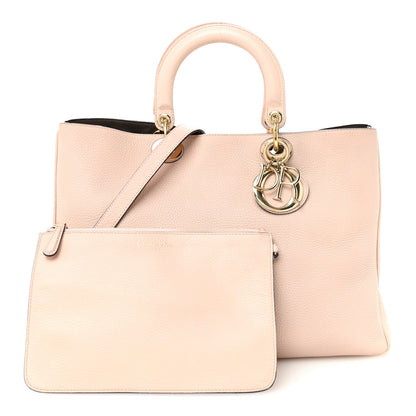 Bullcalf Large Diorissimo Tote Rose Poudre
