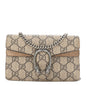 GG Supreme Monogram Super Mini Dionysus Shoulder Bag Taupe