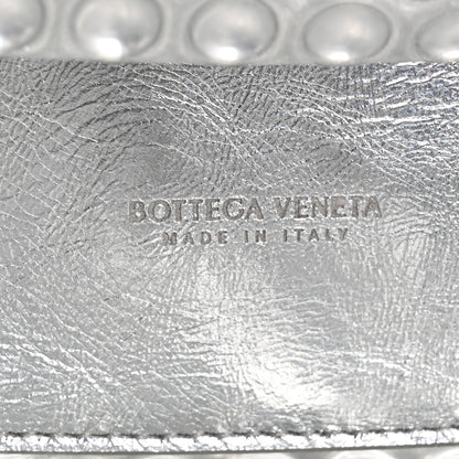 Metallic Fabric Bubble Wrap The Mini Pouch Silver