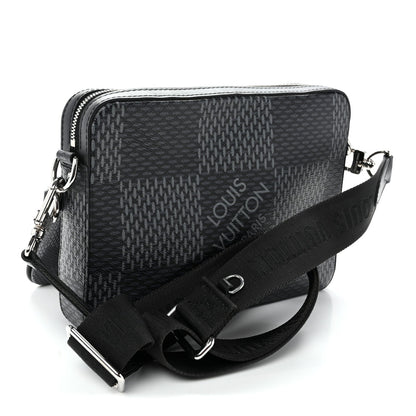Damier Graphite 3D Trio Messenger