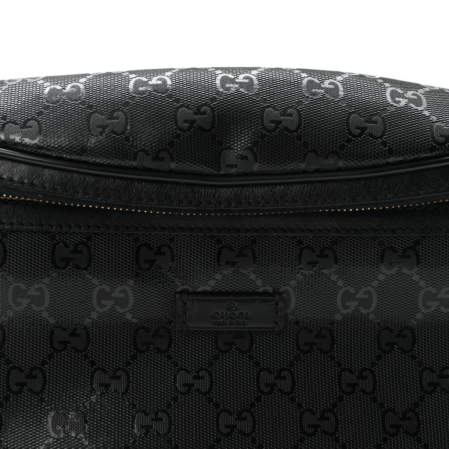 Imprime Monogram Belt Bag Black
