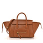 Supple Shiny Lambskin Small New Luggage Soft Tan