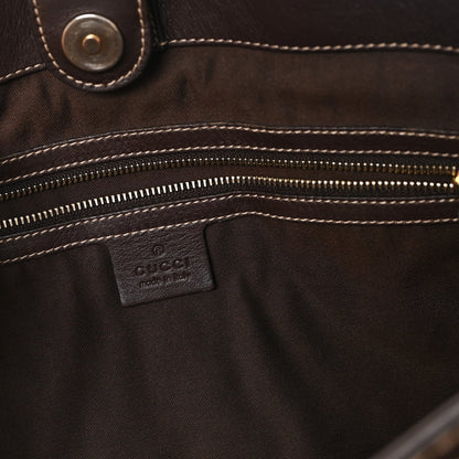 Crystal Monogram Mix Dark Brown