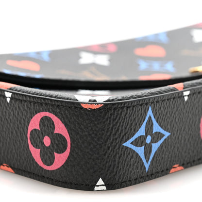 Game On Felicie Chain Wallet Black
