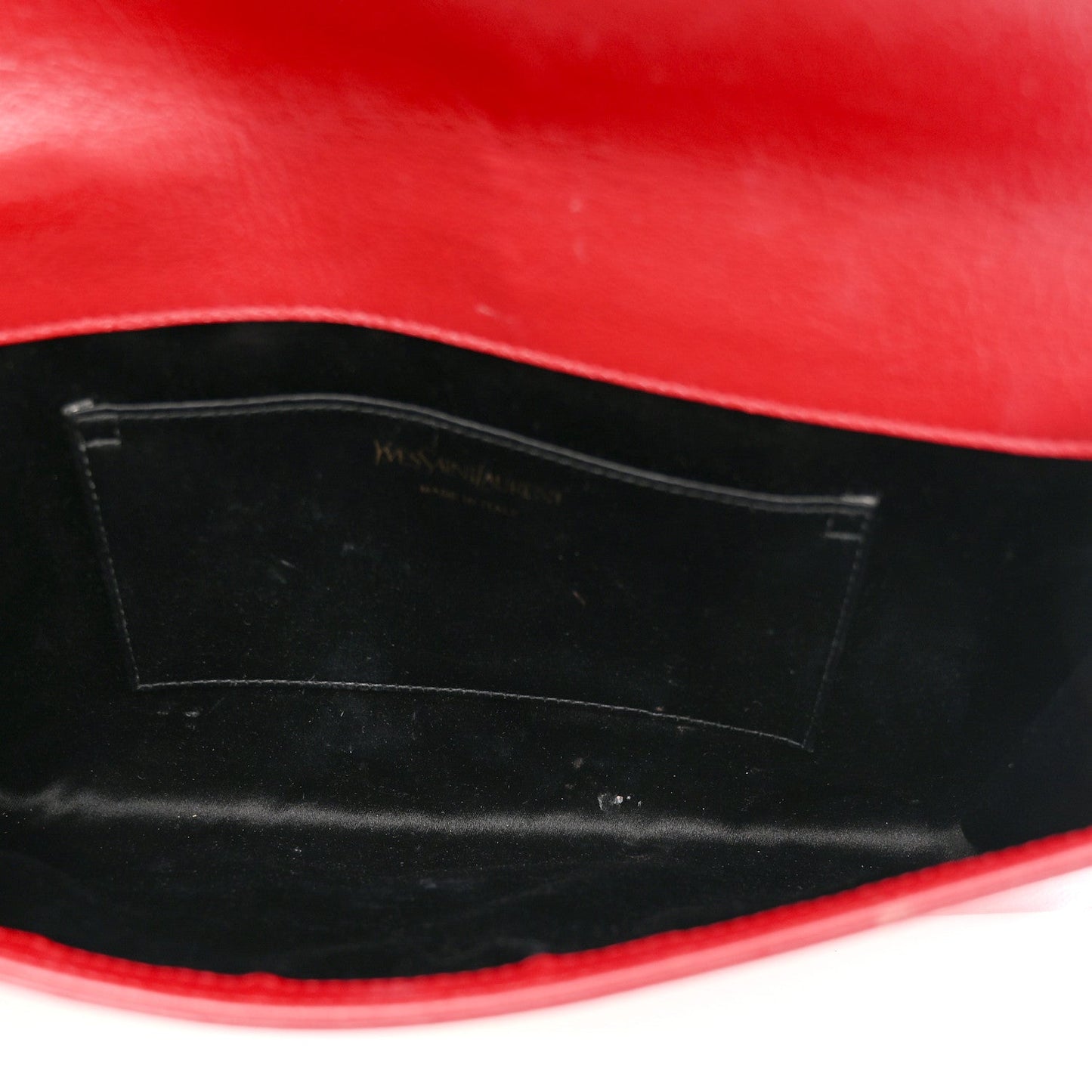Calfskin Monogram Large Belle De Jour Clutch Red