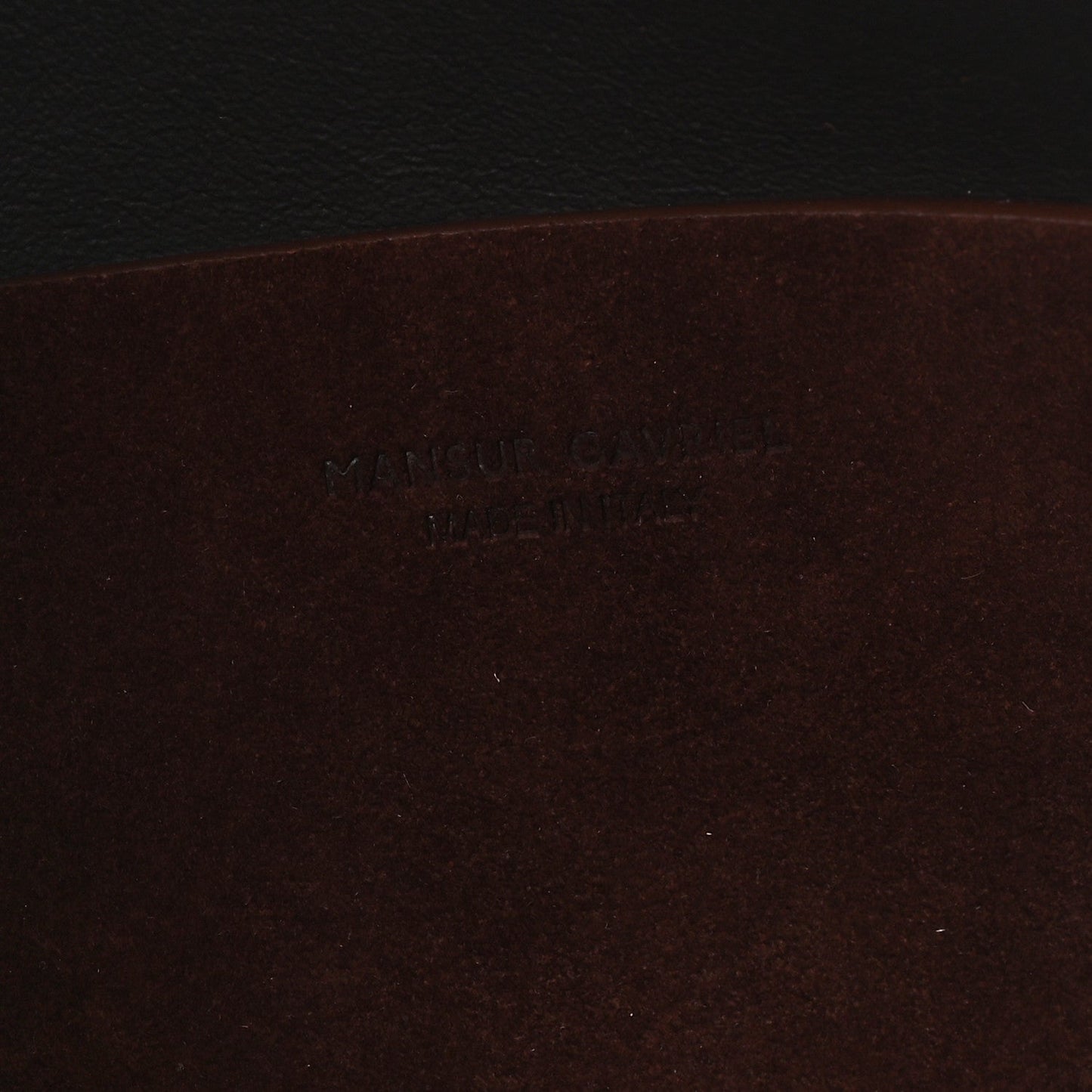 Suede Everyday Cabas Tote Chocolate