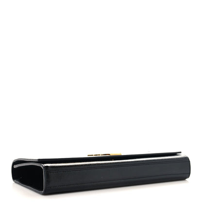 Grain De Poudre Monogram Cassandre Clutch Black