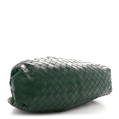 Nappa Maxi Intrecciato The Pouch Oversized Clutch Raintree
