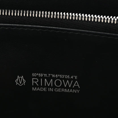 Matte Aluminum Personal Cross-Body Bag Black