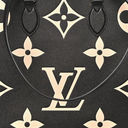 Empreinte Monogram Giant Onthego GM Black Beige