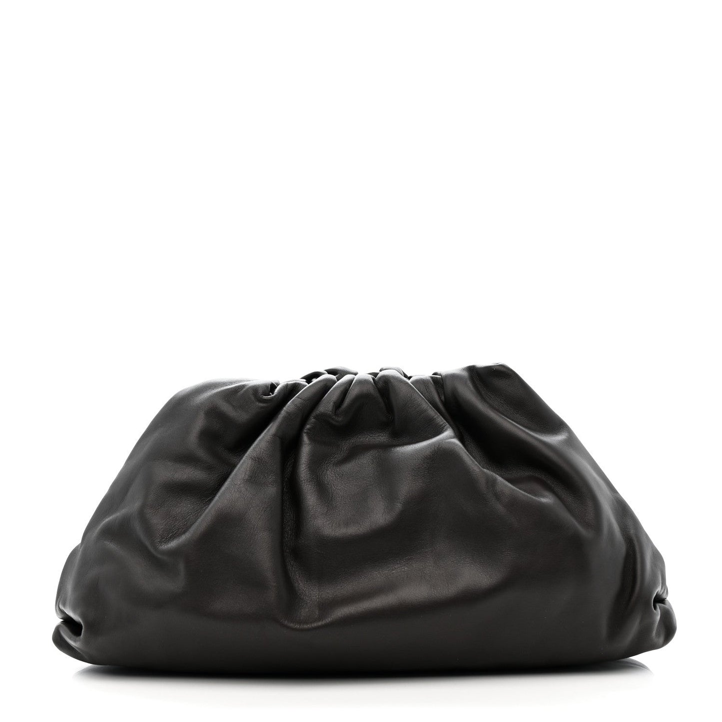 Smooth Butter Calf The Pouch Oversized Clutch Fondant