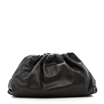 Smooth Butter Calf The Pouch Oversized Clutch Fondant