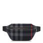 House Check Sonny Bum Bag Navy Grey