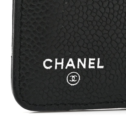 Caviar Quilted Agenda Cover Black