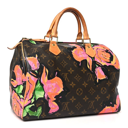 Monogram Roses Speedy 30