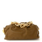Calfskin The Pouch Chain Moutarde