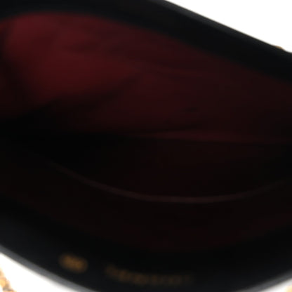 Lambskin Quilted CC Shoulder Bag Black