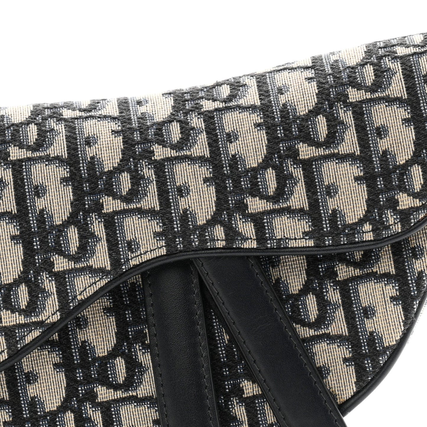 Oblique Mini Saddle Bag Blue