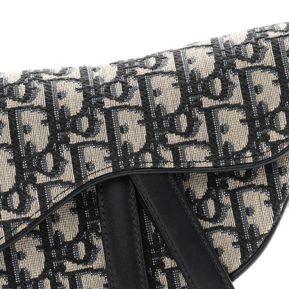Oblique Mini Saddle Bag Blue