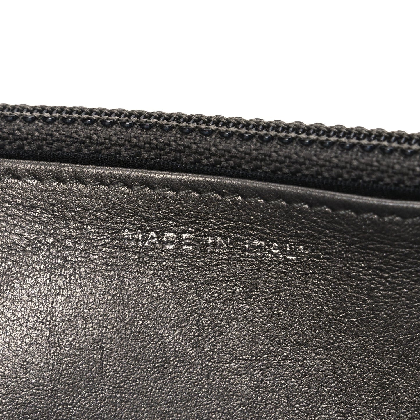 Metallic Caviar Timeless CC Wallet On Chain WOC Grey