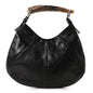 Buffalo Horn Small Mombasa Hobo Black