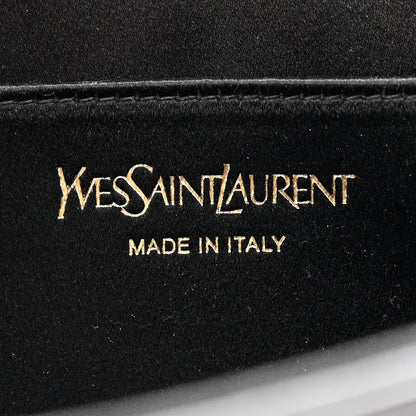 Calfskin Monogram Large Belle De Jour Clutch Black