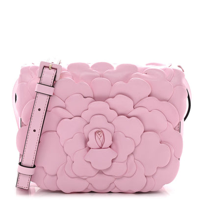 Nappa Atelier 03 Rose Edition Small Flap Crossbody Bag Pink Borealis