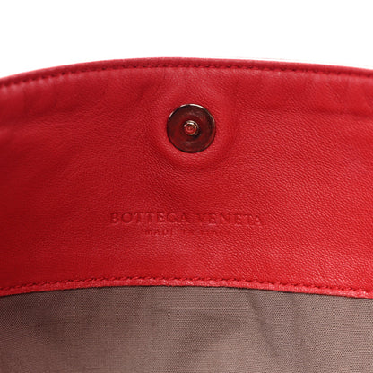 Nappa Intrecciato Patchwork Hobo Red