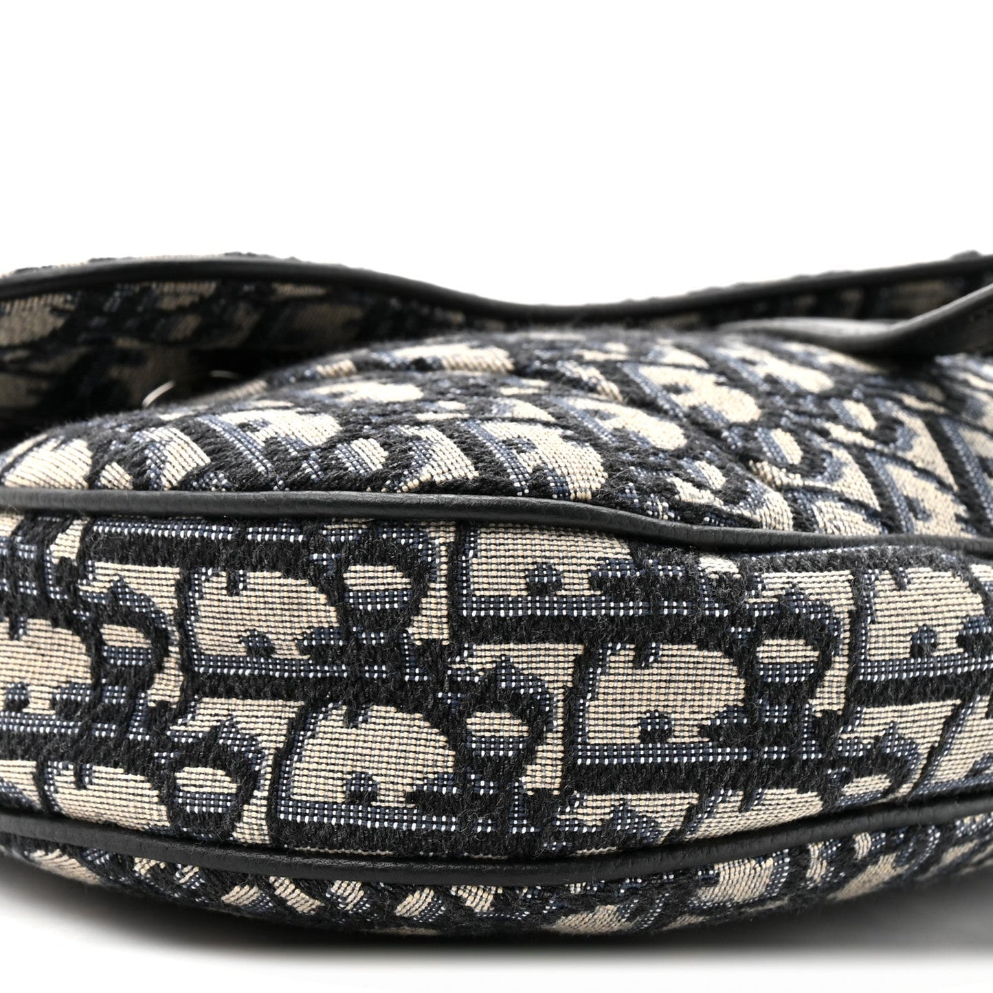 Oblique Mens Saddle Bag Blue