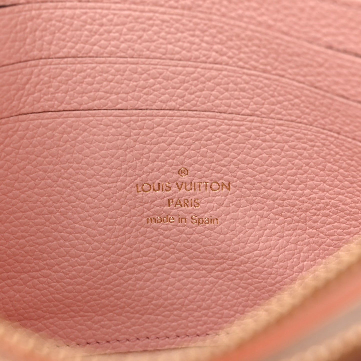 Empreinte Monogram Double Zip Pochette Rose