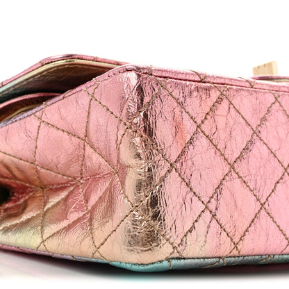 Metallic Goatskin Quilted 2.55 Reissue 225 Flap Multicolor