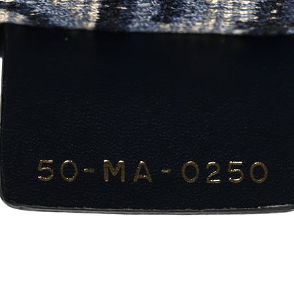 Oblique Medium Book Tote Blue Multicolor