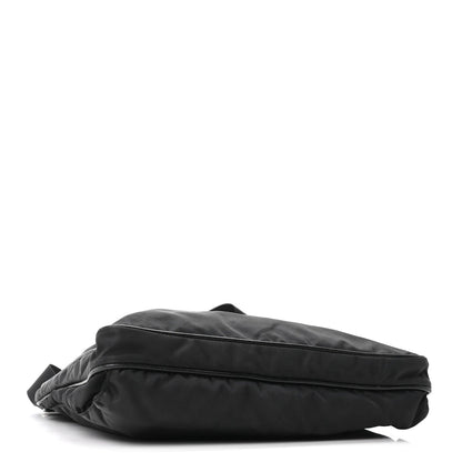 Tessuto Nylon Saffiano Small Crossbody Bag Black