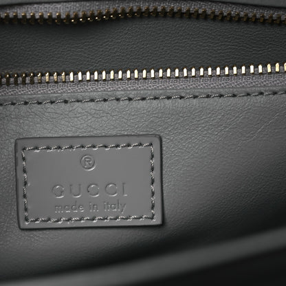 Calfskin Siena Small Shoulder Bag Grey