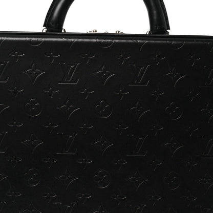 Monogram Glace Valisette MM Black