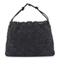 Suede Calfskin Intrecciato Medium Dustbag Grey