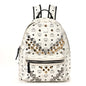 Visetos Studded Medium Stark M Backpack White