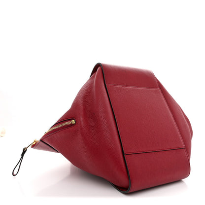 Calfskin Small Hammock Shoulder Bag Rouge