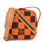 Damier Pop Chess Messenger Orange