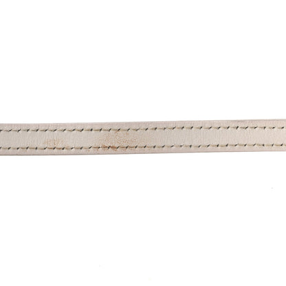 Calfskin DG Logo Flap Crossbody Bag White