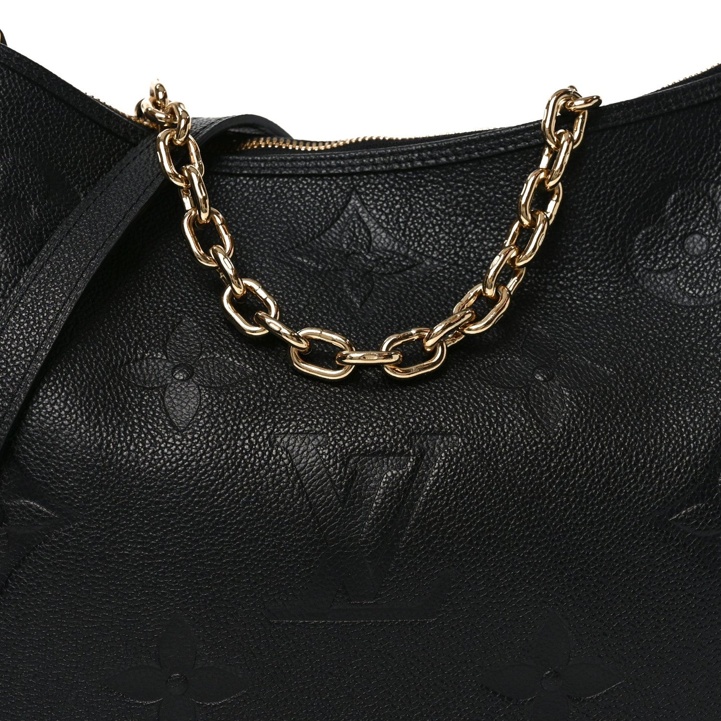 Empreinte Monogram Giant Loop Hobo Black
