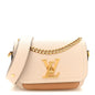 Grained Calfskin Lockme Tender Quartz