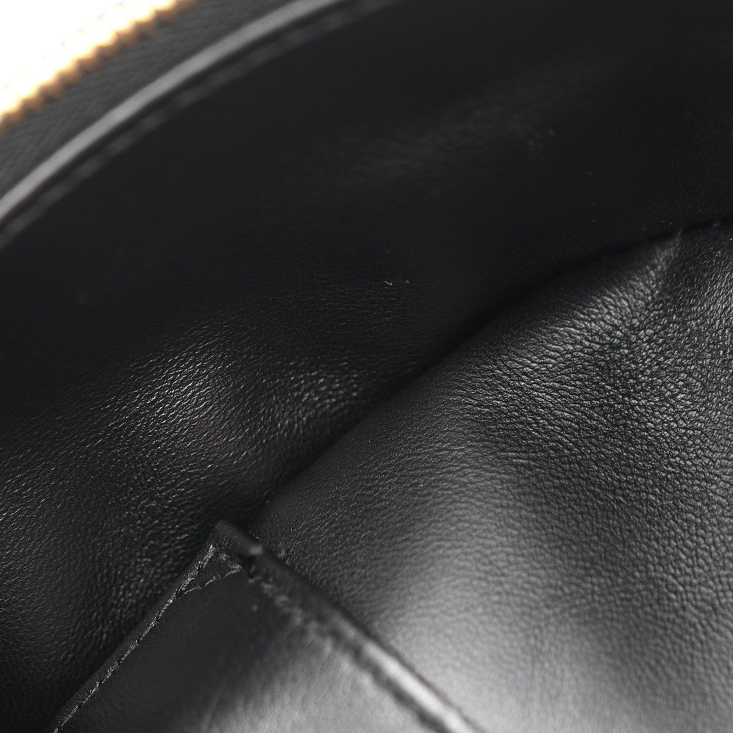 Lambskin Cannage Mini Backpack Black