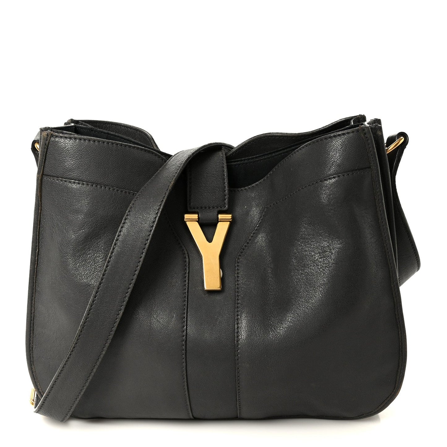 Sheepskin Medium Chyc Shoulder Bag Grey